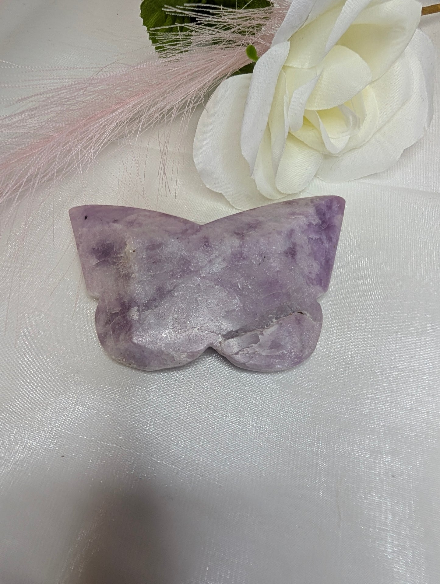 Lepidolite 3D Butterfly