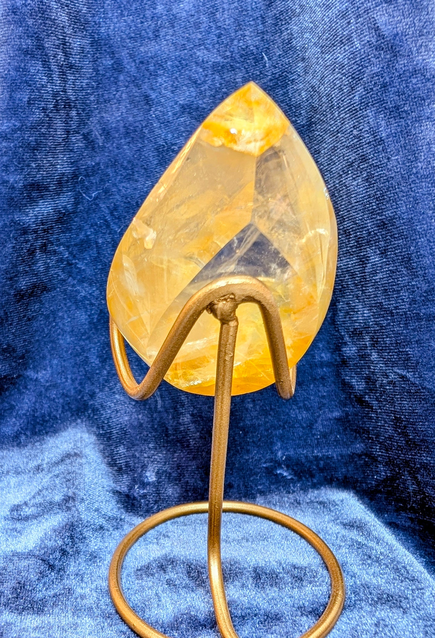 Golden Healer Flame on Stand