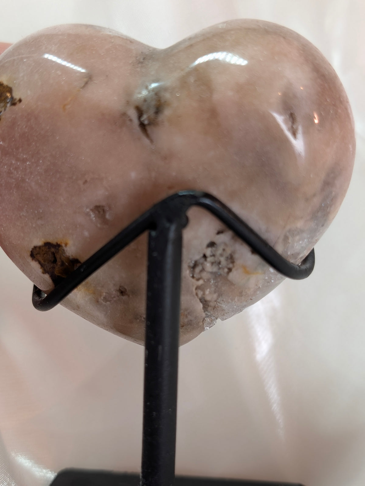 Pink Amethyst Heart