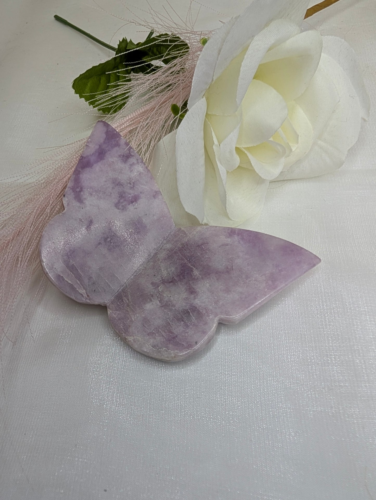 Lepidolite 3D Butterfly