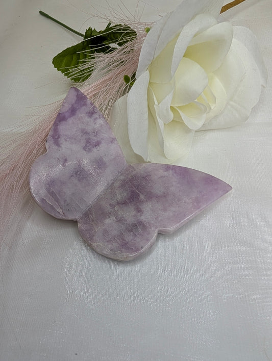 Lepidolite 3D Butterfly