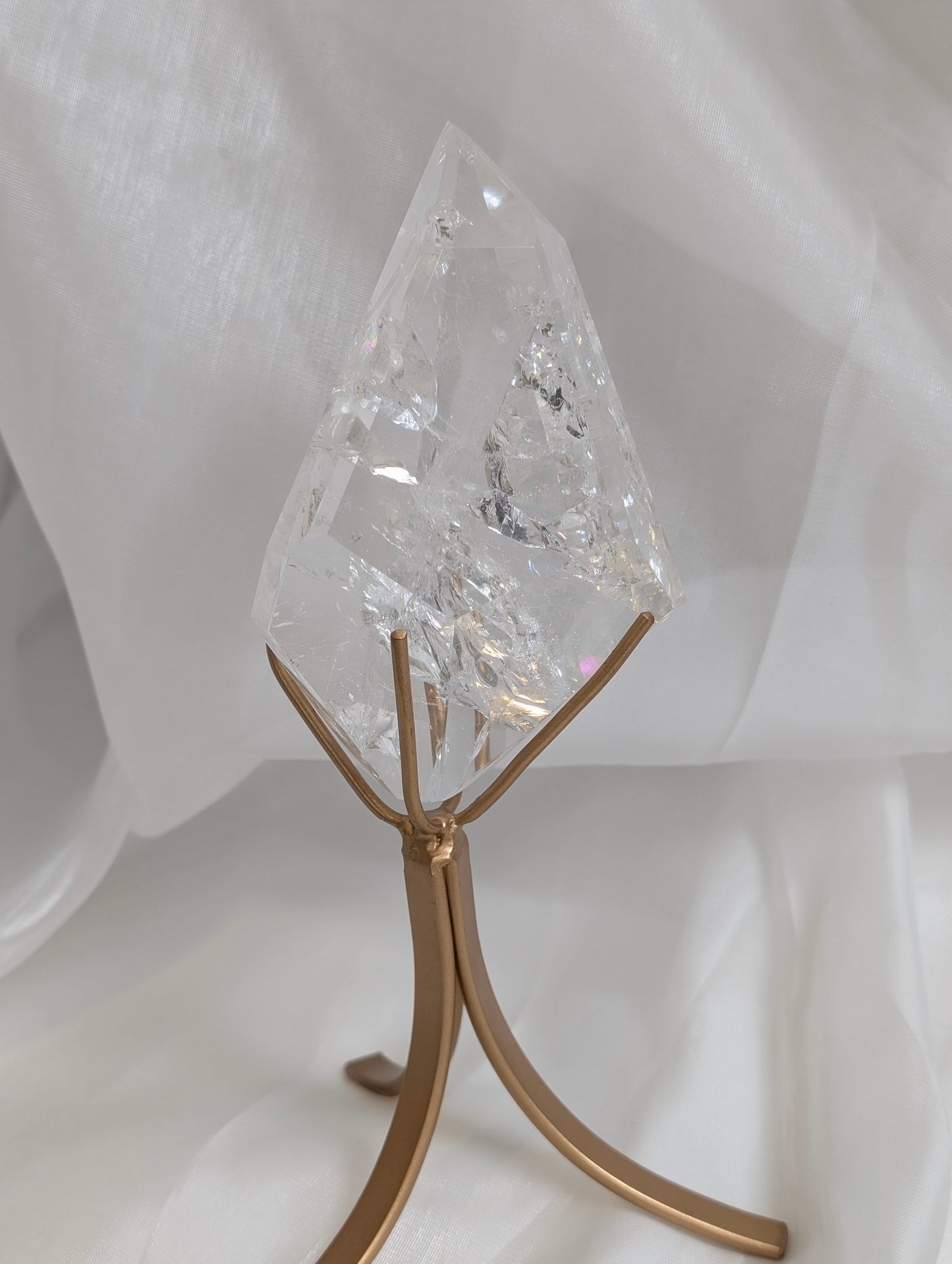 Lemurian Freeform on Custom Stand