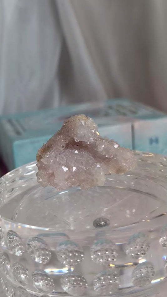 Raw Pink Amethyst Cluster