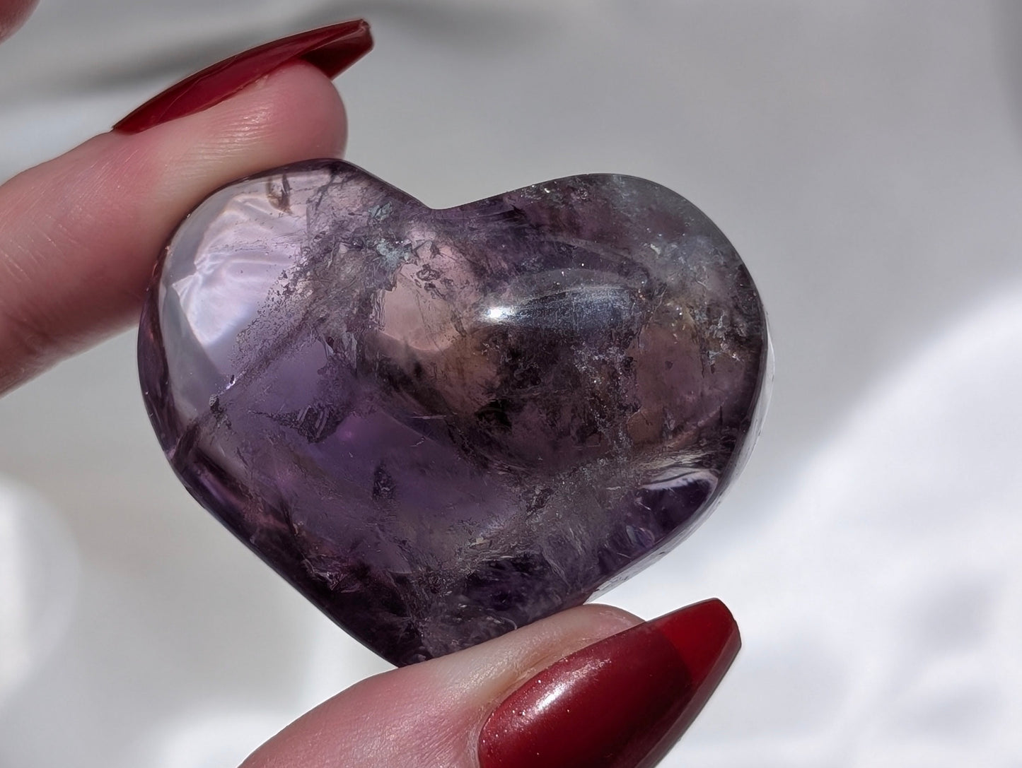 Ametrine Heart #2