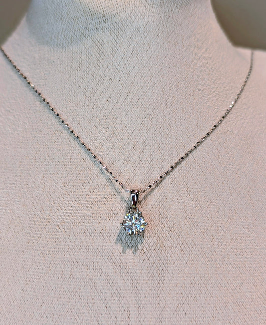 *Moissanite Diamond Necklace
