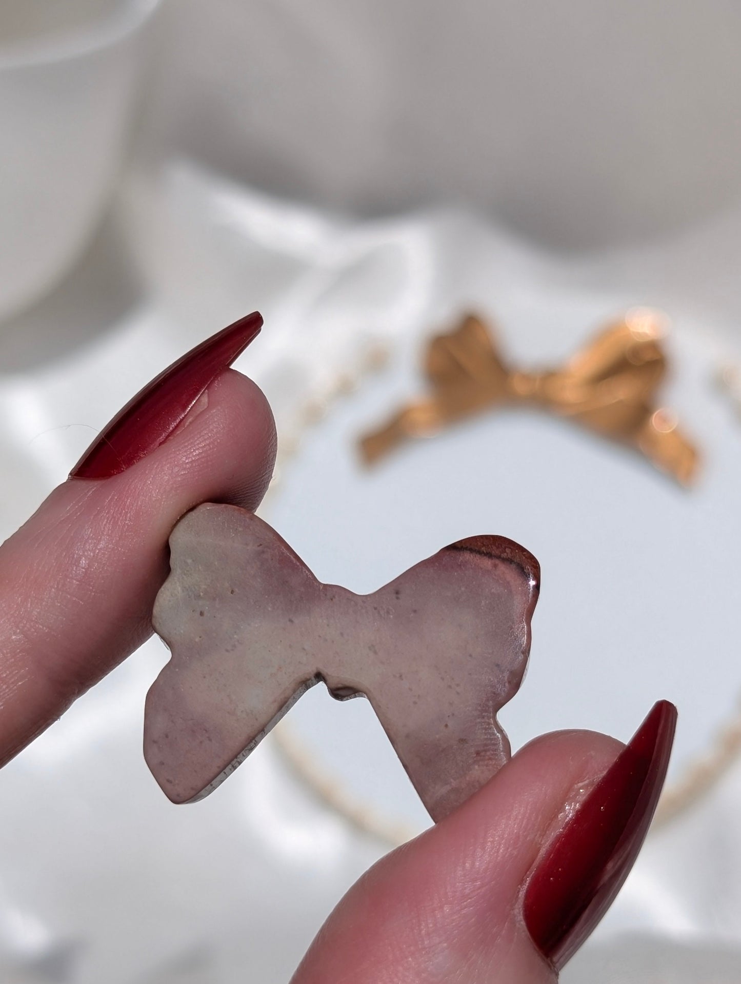 Alashan Agate Bow #2