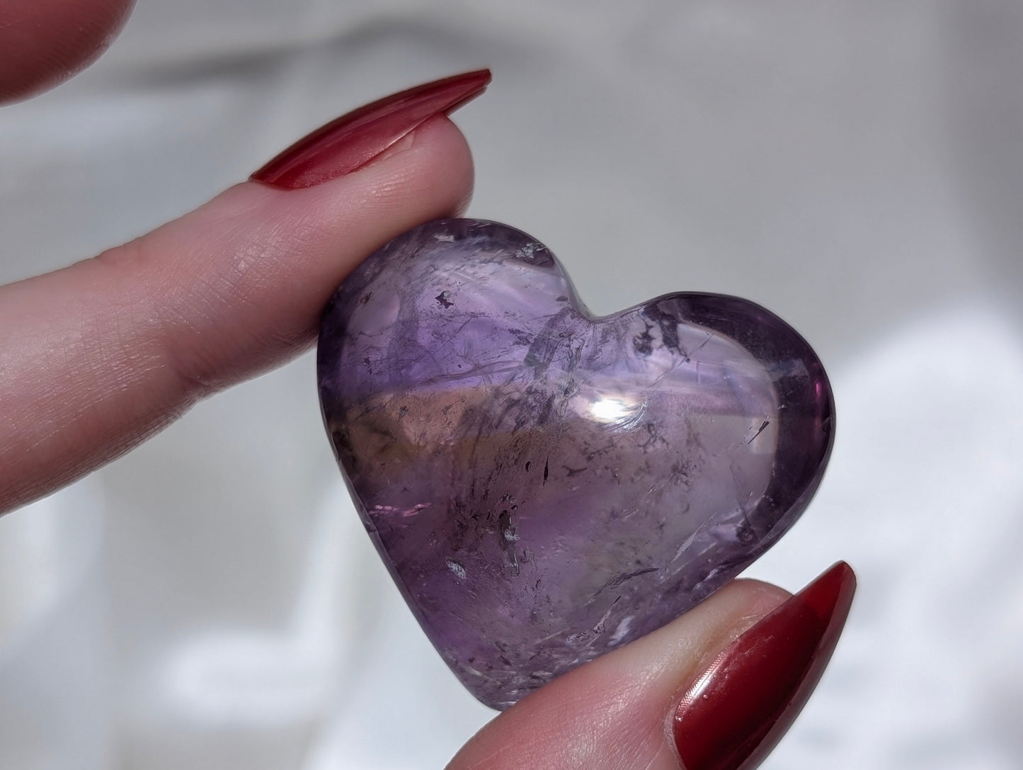 Ametrine Heart #3