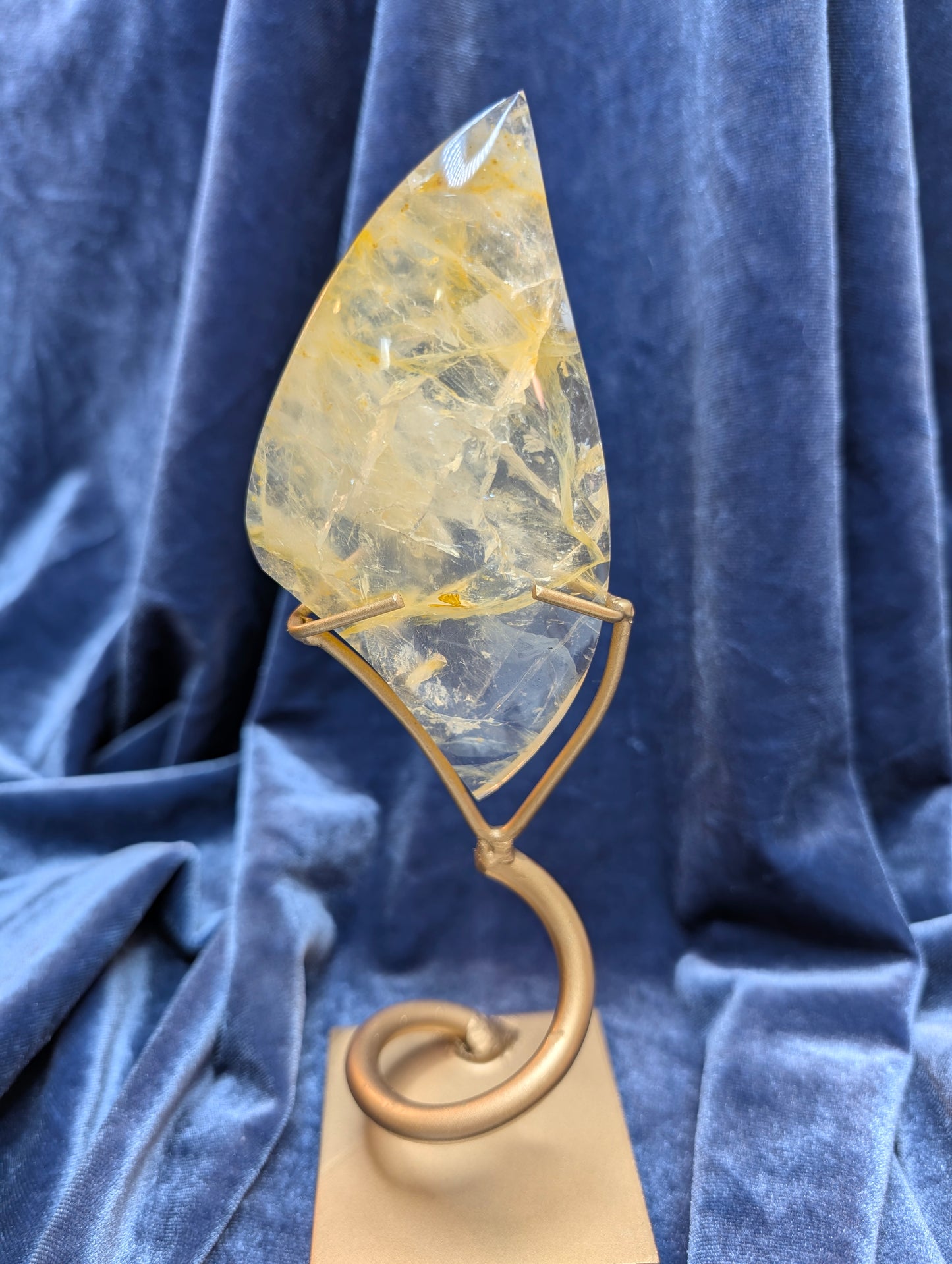 Golden Healer Freeform on Stand