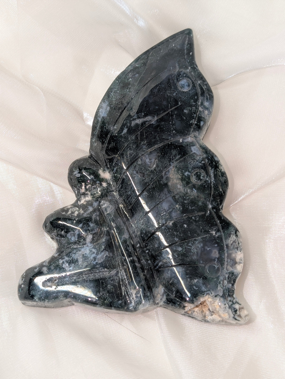 Moss Agate Fairy