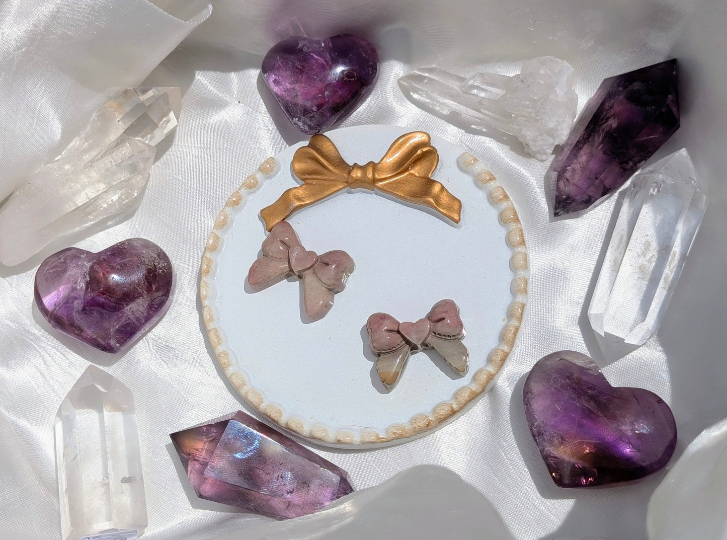 Ametrine Heart #2