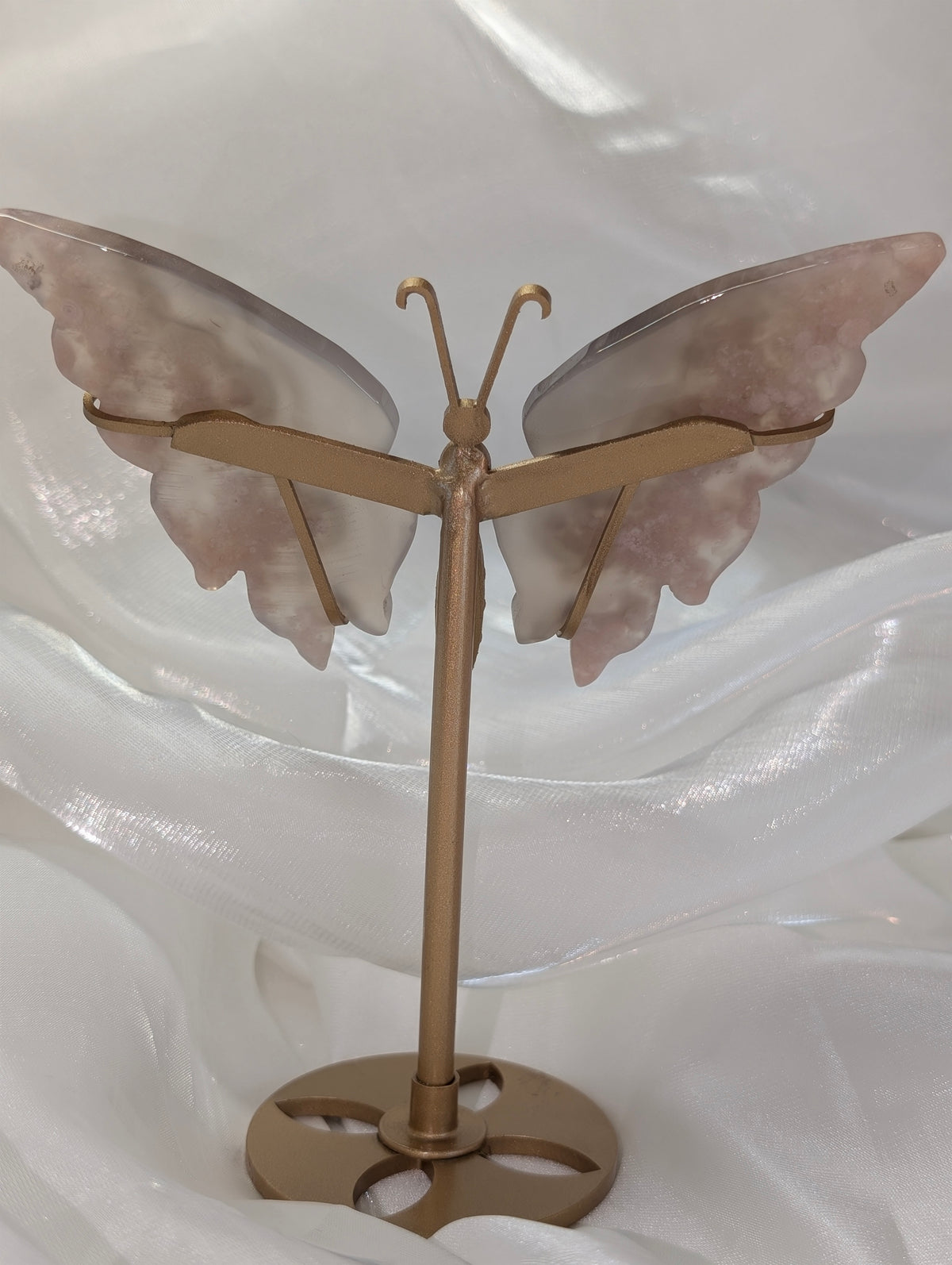 Flower Agate Butterfly