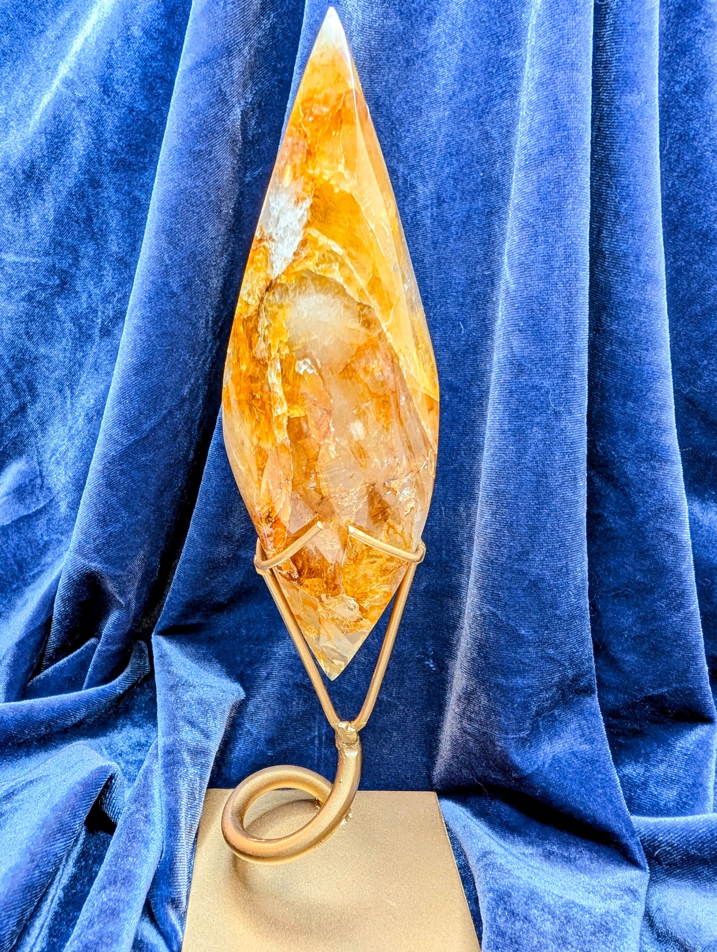 Golden Healer Statement Freeform on Stand