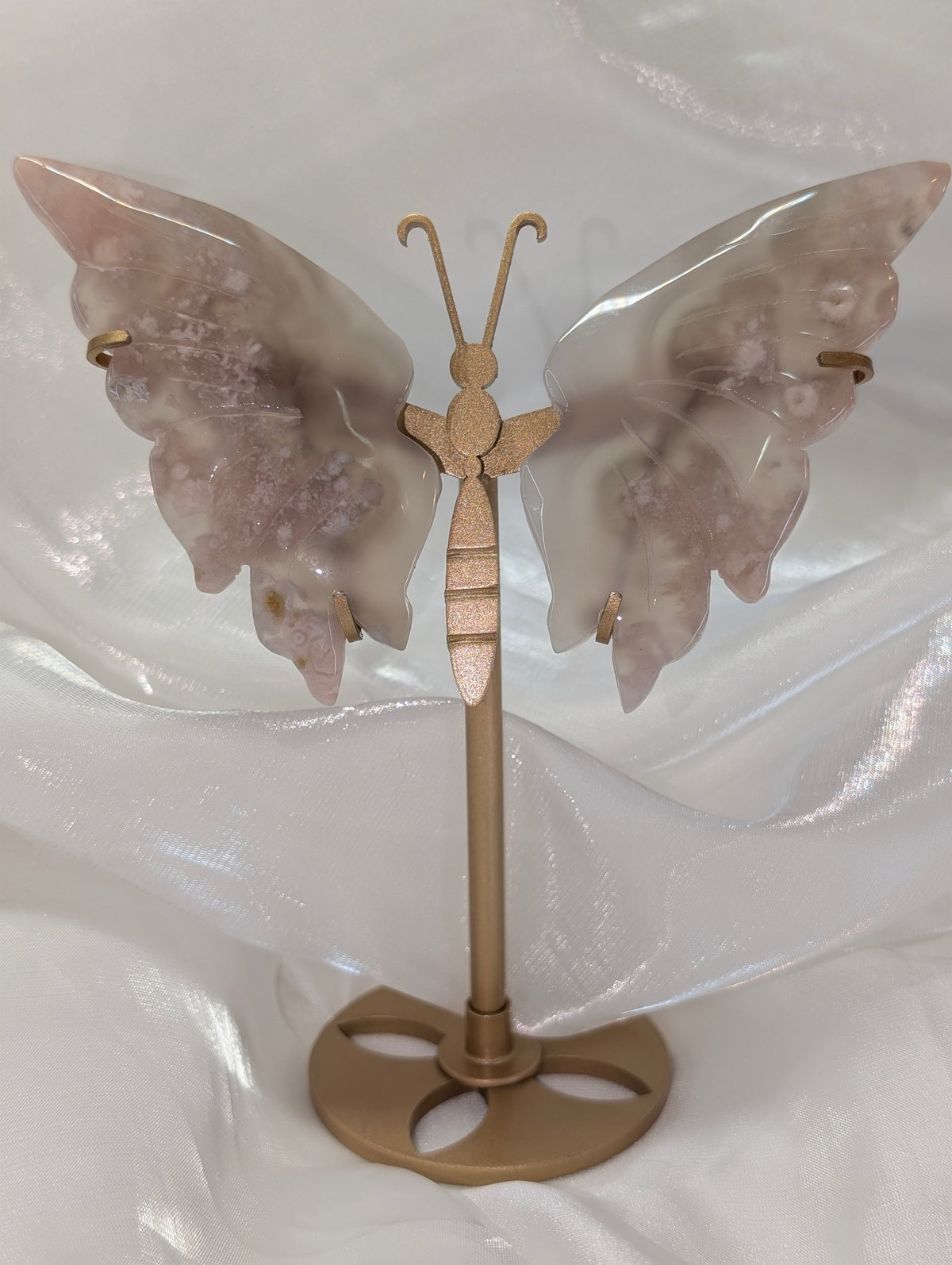 Flower Agate Butterfly