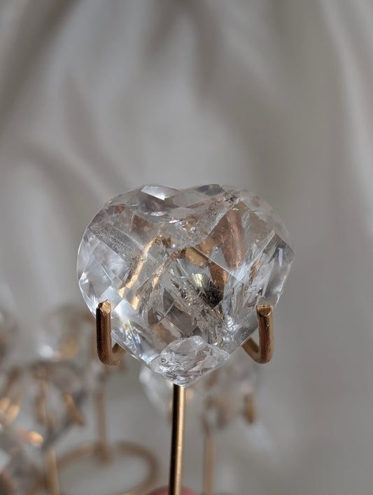 *Lemurian Gem Heart on Stand #2