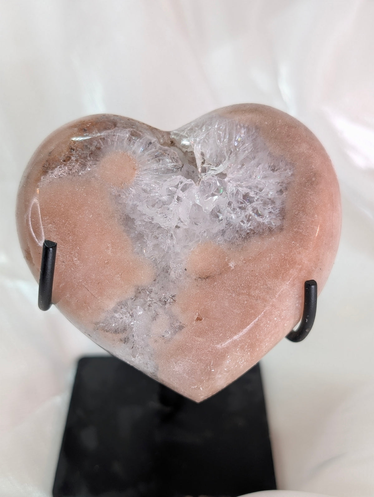 Pink Amethyst Heart