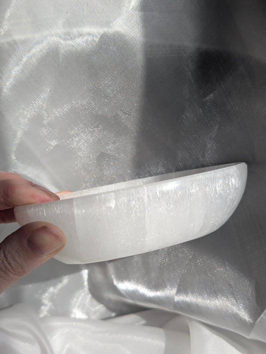 Selenite Bowl