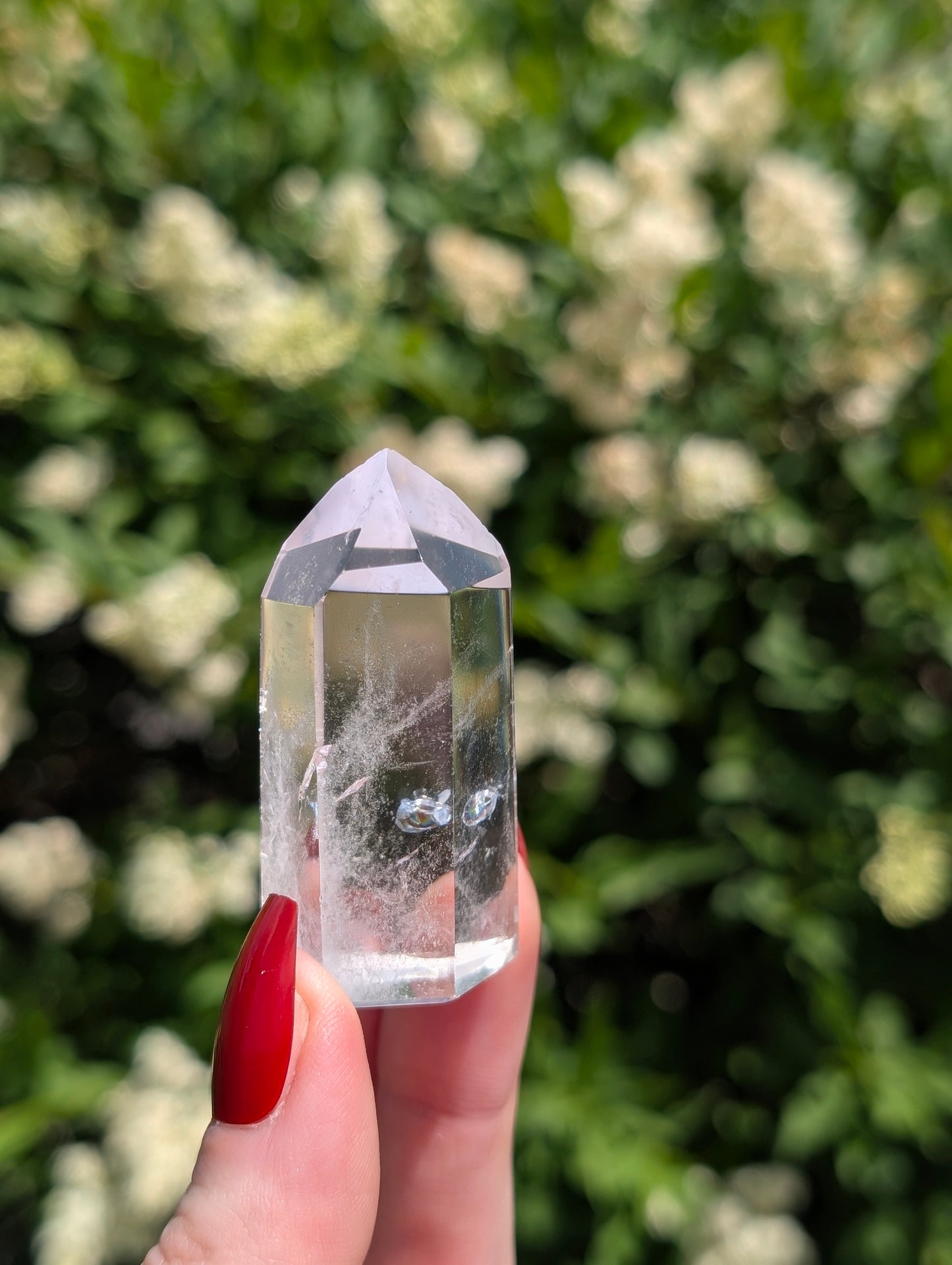 AAA Clear Quartz Tower
