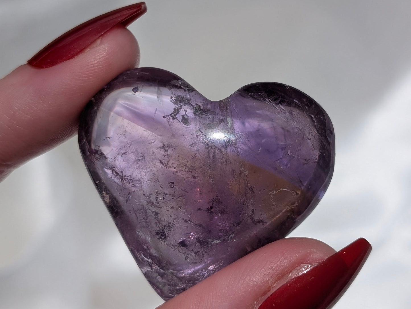 Ametrine Heart #3