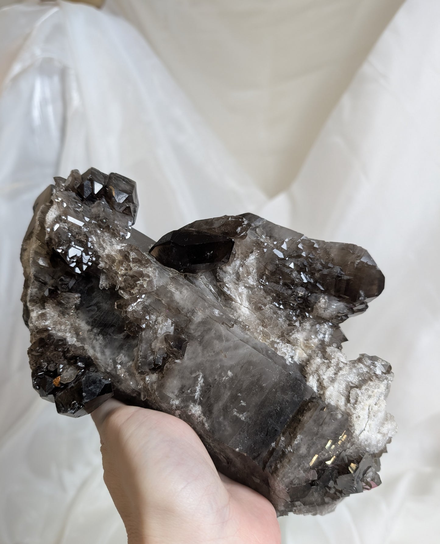 Dark Smokey Quartz Statement